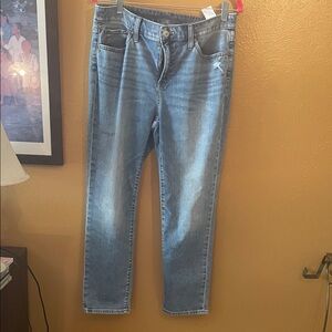 Chico's Blue Ankle Jeans